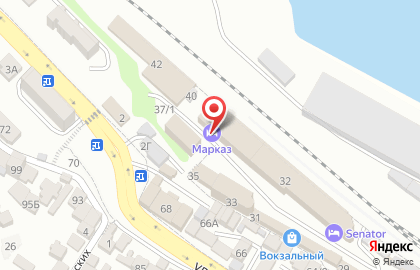 Отель Марказ на карте