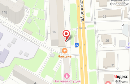 Банкомат ТКБ на Большой Серпуховской улице в Подольске на карте