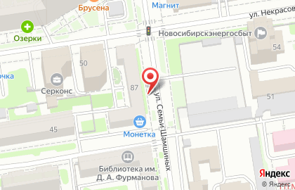 ЗЕВС на улице Лермонтова на карте