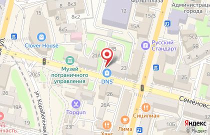 Салон-парикмахерская для мужчин Вереск на Семёновской улице на карте