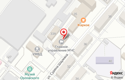 ОАО Росгосстрах Банк на улице Сурена Шаумяна на карте