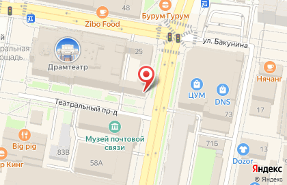 Зоомагазин Любимец в Ленинском районе на карте