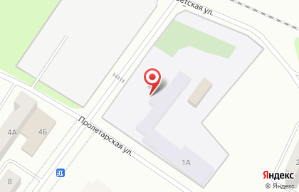 Средняя школа №5 с углубленным изучением отдельных предметов в Волжске на карте