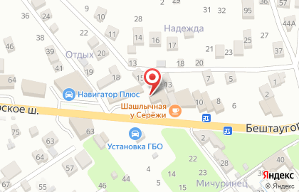 Торгово-производственная компания Kerk на Бештаугорском шоссе на карте
