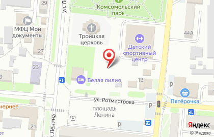 Служба экспресс-доставки Cdek в Котельниково на карте