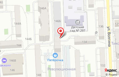 Гаражный кооператив Старт в Железнодорожном районе на карте