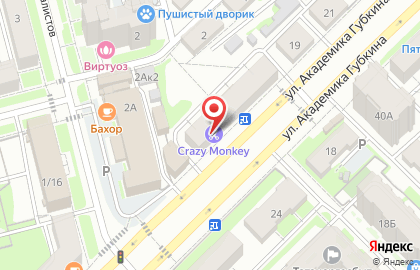 Аптека Аптеки 03 на улице Академика Губкина на карте