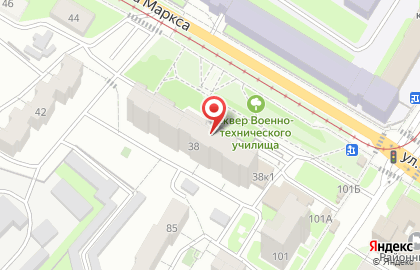 Управление Федерального казначейства по Ульяновской области в Ульяновске на карте