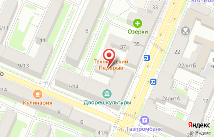 Кронштадт на улице Ленина на карте