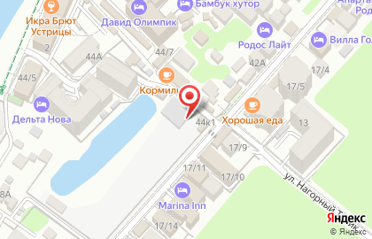 Столовая Утро в Сочи на карте