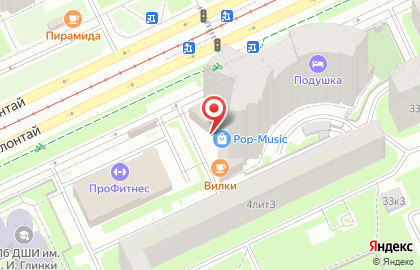 Мини-маркет Мини-маркет на проспекте Большевиков на карте