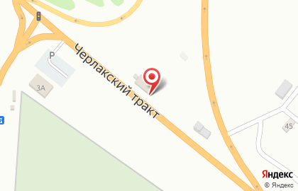 Ритуальный салон Гермес на Черлакском тракте на карте