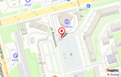 Автостоянка в Петропавловске-Камчатском на карте
