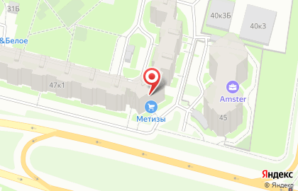 Магазин Метизы на Богатырском проспекте на карте