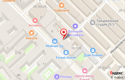 Магазин хозяйственных товаров, ИП Васильева Ю.А. на карте