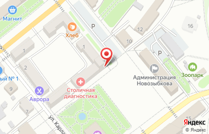 1C в Новозыбкове на карте