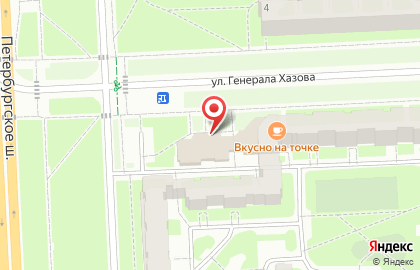 Салон Невская Оптика Вижен Сервис на Петербургском шоссе на карте