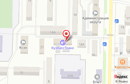 Компания на Каховской улице на карте