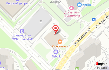 Пекарня Мия в Тропарёво-Никулино на карте