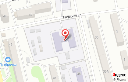 Детский сад №167 на Тверской улице на карте