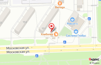 Мастерская по ремонту обуви и зонтов на Московской улице на карте