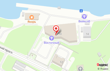 Яхт-клуб Восточный на карте
