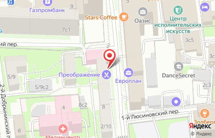 Магазин цветов в Москве на карте