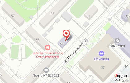 Детский сад Искорка №58 на улице Пржевальского на карте