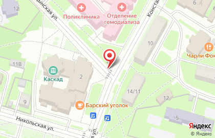 Севзаплифтсервис на Константиновской улице на карте