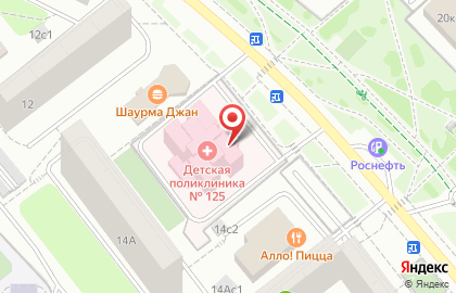 Пума-Алтуфьево на Костромской улице на карте