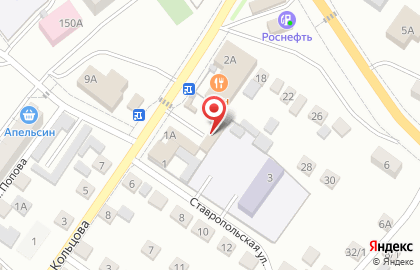Фирменная торговая сеть Белоречье на Ставропольской улице на карте