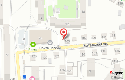 Ромашка на Батальной улице на карте