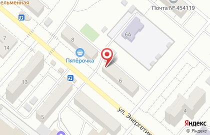 Фирменный магазин Чебаркульская птица на улице Энергетиков на карте