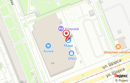 Банкомат СберБанк на улице Щорса, 44 на карте