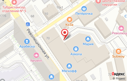 Lets на Революционной улице на карте