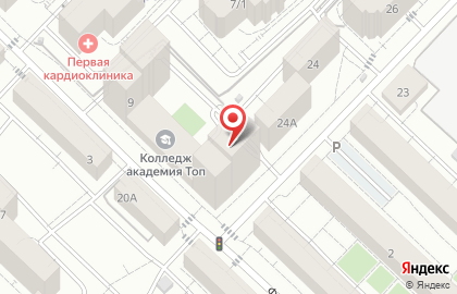 Компания по предоставлению квартир посуточно Авангард72.рф на карте
