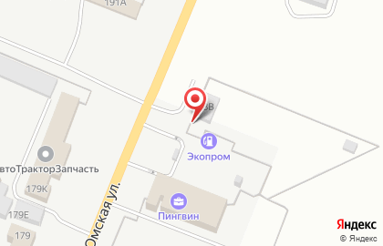 АГЗС Курганоблгаз на Омской улице на карте