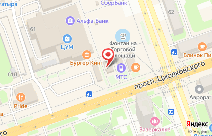 Салон Tele2 в Нижнем Новгороде на карте
