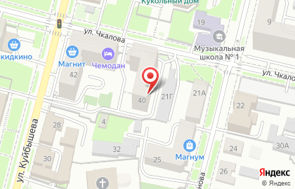 Фитнес-студия Марины Мажаровой в Первомайском районе на карте
