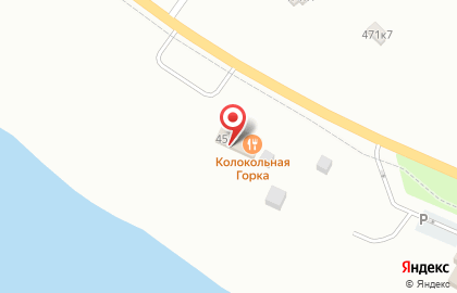 У камина на Приморском шоссе на карте