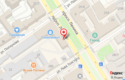 Тко в Барнауле на карте
