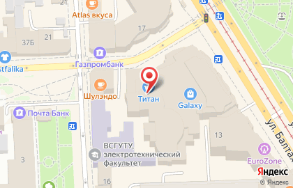 Ателье в Советском районе на карте