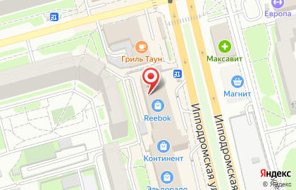 Магазин FiNN FLARE в Заельцовском районе на карте
