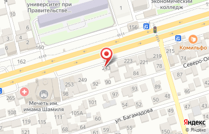 Автосервис в Махачкале на карте