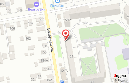 Ателье Гарантия на Базарной улице на карте