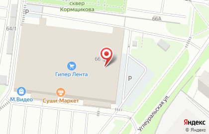 Банкомат Западно-Уральский банк на Парковом проспекте на карте