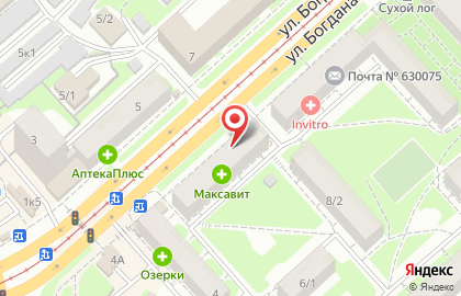 Салон-парикмахерская Клевер на проспекте Богдана Хмельницкого на карте