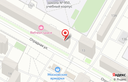 Компания Ремонт окон на Отрадной улице на карте
