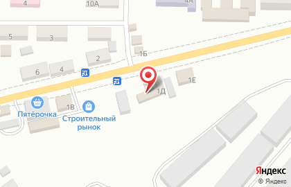 Автокомплекс на проспекте Ленинского Комсомола на карте