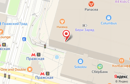 Кафе Урюк на Пражской на карте